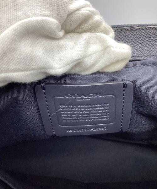 COACH（コーチ）COACH (コーチ) 2WAYバッグ ネイビーの古着・服飾アイテム
