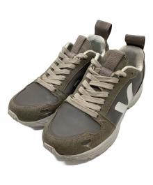 VEJA×RICK OWENS（ヴェジャ×リックオウエンス）の古着「ローカットスニーカー」｜グリーン×グレー