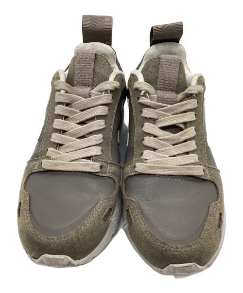 VEJA（ヴェジャ）VEJA (ヴェジャ) RICK OWENS (リックオウエンス) ローカットスニーカー グリーン×グレー サイズ:25.5cmの古着・服飾アイテム