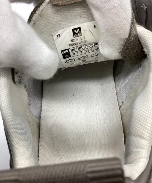 VEJA（ヴェジャ）VEJA (ヴェジャ) RICK OWENS (リックオウエンス) ローカットスニーカー グリーン×グレー サイズ:25.5cmの古着・服飾アイテム