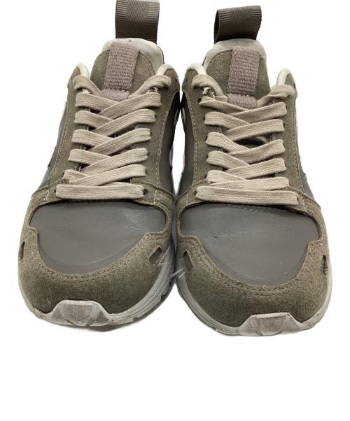 VEJA（ヴェジャ）VEJA (ヴェジャ) RICK OWENS (リックオウエンス) ローカットスニーカー グリーン×グレー サイズ:25.5cmの古着・服飾アイテム