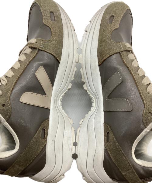 VEJA（ヴェジャ）VEJA (ヴェジャ) RICK OWENS (リックオウエンス) ローカットスニーカー グリーン×グレー サイズ:25.5cmの古着・服飾アイテム