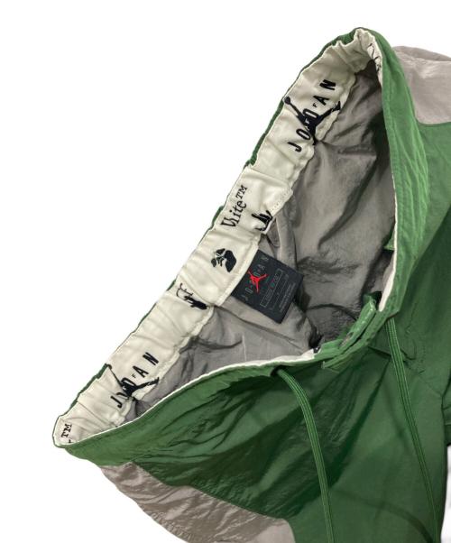 JORDAN（ジョーダン）JORDAN (ジョーダン) OFFWHITE (オフホワイト) トラックパンツ グリーン サイズ:Sの古着・服飾アイテム