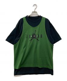 JORDAN×OFFWHITE（ジョーダン×オフホワイト）の古着「AS M J OW SS TOP FOREST GREEN / 」｜ブラック