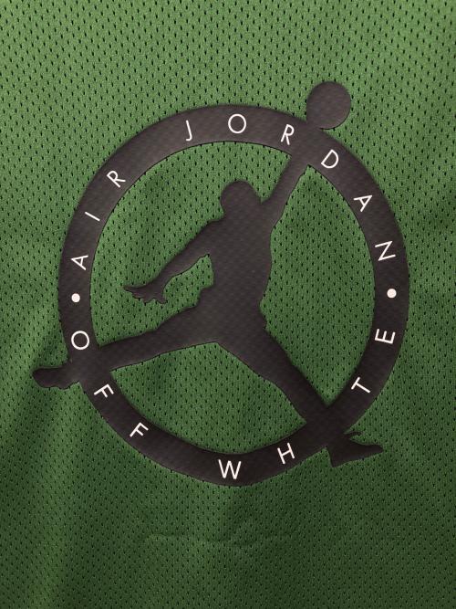 JORDAN（ジョーダン）JORDAN (ジョーダン) OFFWHITE (オフホワイト) AS M J OW SS TOP FOREST GREEN /  ブラック サイズ:Sの古着・服飾アイテム
