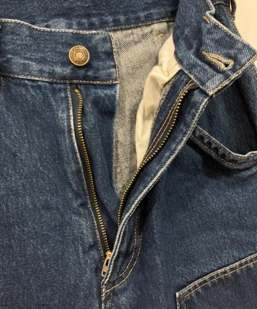 WIND AND SEA（ウィンダンシー）WIND AND SEA (ウィンダンシー) ダブルニーデニムパンツ インディゴ サイズ:Sの古着・服飾アイテム