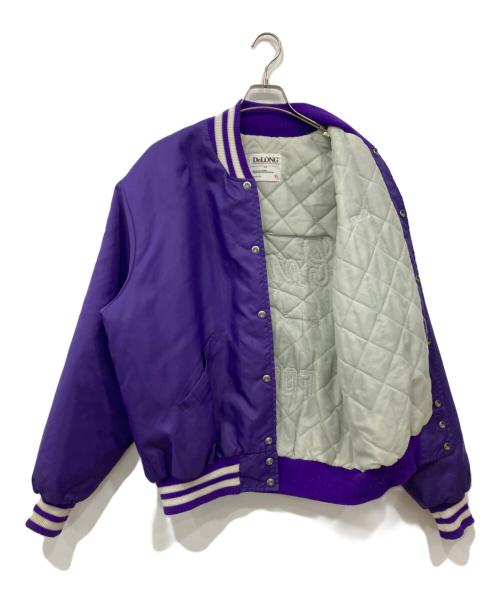 DeLong（デロング）DeLong (デロング) スタジャン パープル サイズ:XLの古着・服飾アイテム
