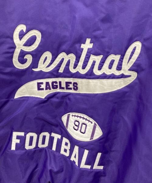 DeLong（デロング）DeLong (デロング) スタジャン パープル サイズ:XLの古着・服飾アイテム