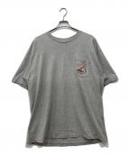 ）の古着「プリントTシャツ」｜グレー
