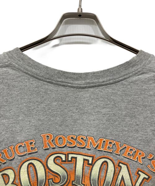 HARLEY-DAVIDSON（ハーレーダビッドソン）HARLEY-DAVIDSON (ハーレーダビッドソン) プリントTシャツ グレー サイズ:表記無し(実寸を参照ください)の古着・服飾アイテム