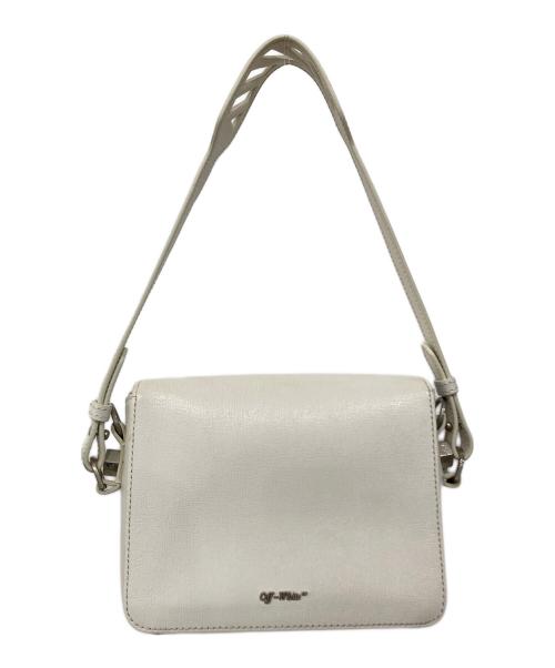 OFFWHITE（オフホワイト）OFFWHITE (オフホワイト) クリップショルダーバッグ ホワイト×ブラックの古着・服飾アイテム