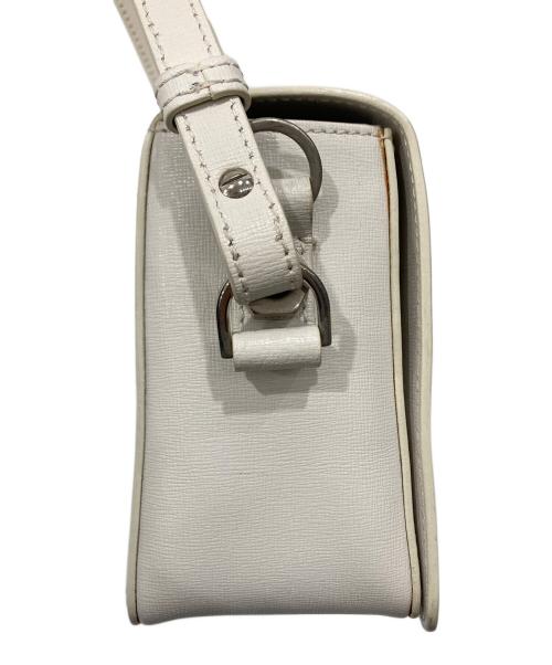 OFFWHITE（オフホワイト）OFFWHITE (オフホワイト) クリップショルダーバッグ ホワイト×ブラックの古着・服飾アイテム