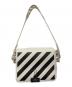 OFFWHITE（オフホワイト）の古着「クリップショルダーバッグ」｜ホワイト×ブラック
