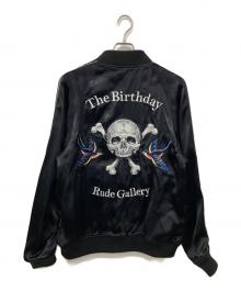 RUDE GALLERY×THE BIRTHDAY（ルードギャラリー×ザ・バースディ）の古着「リバーシブルスカジャン」｜ブラック