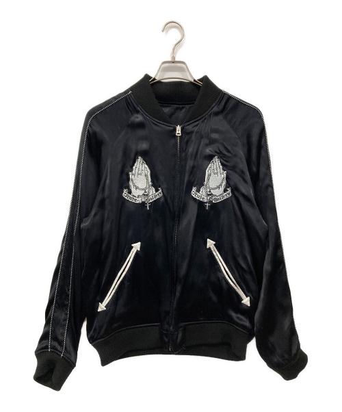 RUDE GALLERY（ルードギャラリー）RUDE GALLERY (ルードギャラリー) THE BIRTHDAY (ザ・バースディ) リバーシブルスカジャン ブラック サイズ:Lの古着・服飾アイテム