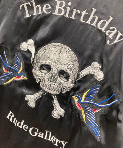 RUDE GALLERY（ルードギャラリー）RUDE GALLERY (ルードギャラリー) THE BIRTHDAY (ザ・バースディ) リバーシブルスカジャン ブラック サイズ:Lの古着・服飾アイテム