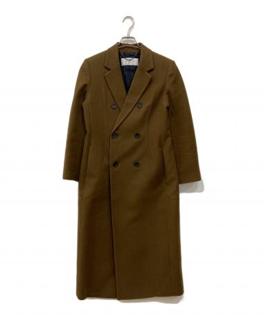 中古・古着通販】ADORE (アドーア) ウールダブルコート ブラウン