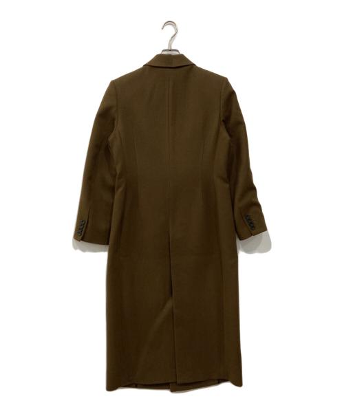 ADORE（アドーア）ADORE (アドーア) ウールダブルコート ブラウン サイズ:38の古着・服飾アイテム