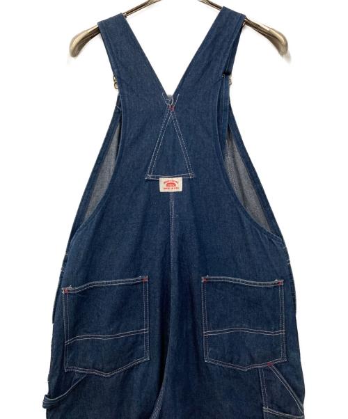 round house（ラウンドハウス）round house (ラウンドハウス) オーバーオール インディゴ サイズ:38の古着・服飾アイテム
