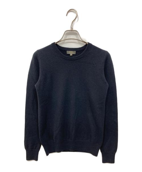 N.PEAL（エヌピール）N.PEAL (エヌピール) カシミヤニット ネイビー サイズ:XSの古着・服飾アイテム
