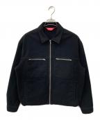 SUPREMEシュプリーム）の古着「モールスキンワークジャケット」｜ブラック