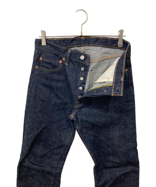 DENIME by WAREHOUSE（デニムバイウェアハウス）DENIME by WAREHOUSE (デニムバイウェアハウス) ボタンフライデニムパンツ インディゴ サイズ:W31の古着・服飾アイテム
