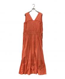 sara mallika（サラマリカ）の古着「ノースリーブワンピース」｜ピンク