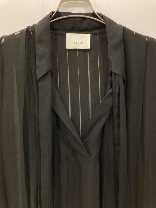 EZUMI（エズミ）EZUMI (エズミ) シフォンボウタイブラウス ブラック サイズ:Freeの古着・服飾アイテム