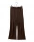Deuxieme Classe（ドゥーズィエム クラス）の古着「Beauty パンツ」｜ブラウン