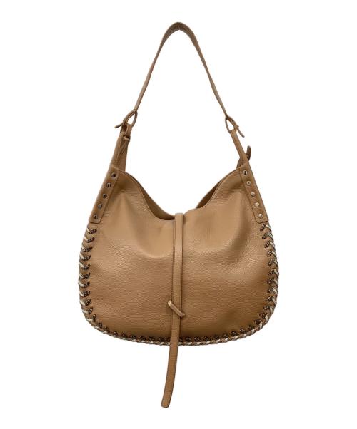 zanellato（ザネラート）ZANELLATO (ザネラート) レザーショルダーバッグ ブラウンの古着・服飾アイテム