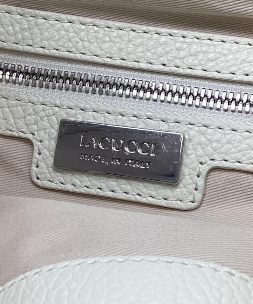 IACUCCI（イアクッチ）IACUCCI (イアクッチ) バンダナ2WAYトートバッグ アイボリーの古着・服飾アイテム