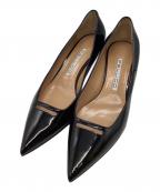 PELLICOペリーコ）の古着「エナメルパンプス」｜ブラック