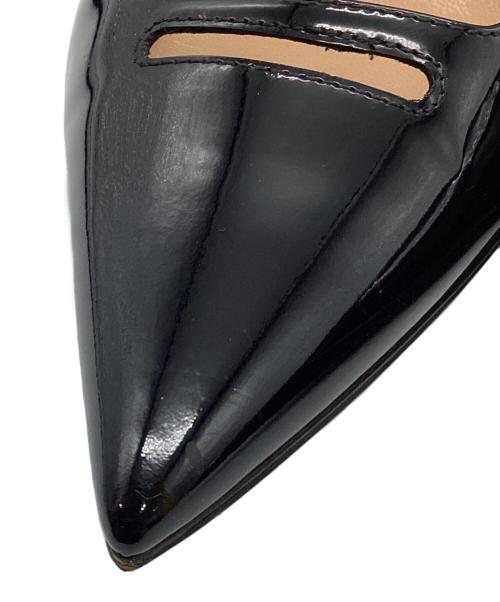 PELLICO（ペリーコ）PELLICO (ペリーコ) エナメルパンプス ブラック サイズ:40の古着・服飾アイテム