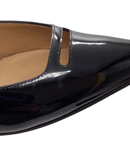 PELLICO（ペリーコ）PELLICO (ペリーコ) エナメルパンプス ブラック サイズ:40の古着・服飾アイテム