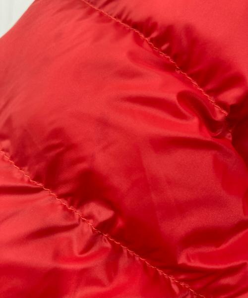 PUMA（プーマ）PUMA (プーマ) Ferrari (フェラーリ) パックライトダウンジャケット レッド サイズ:Mの古着・服飾アイテム