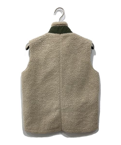 Patagonia（パタゴニア）Patagonia (パタゴニア) フリースベスト アイボリー サイズ:L(12)の古着・服飾アイテム