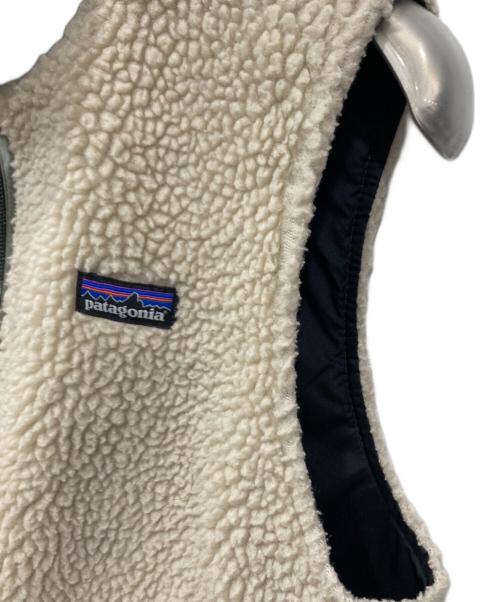 Patagonia（パタゴニア）Patagonia (パタゴニア) フリースベスト アイボリー サイズ:L(12)の古着・服飾アイテム