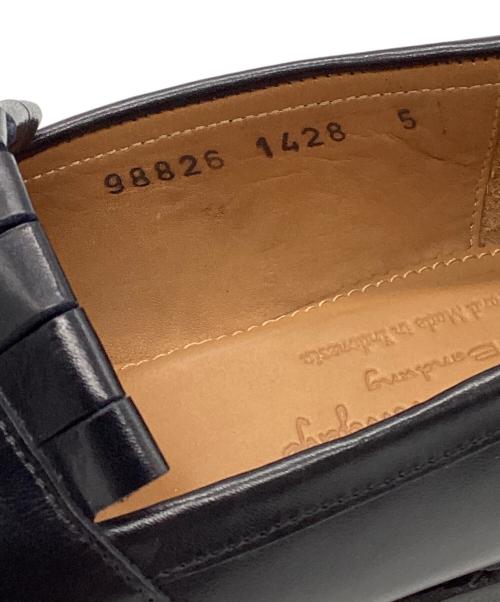 Jalan Sriwijaya（ジャランスリウァヤ）Jalan Sriwijaya (ジャランスリウァヤ) タッセルウィングチップローファー ブラック サイズ:5の古着・服飾アイテム