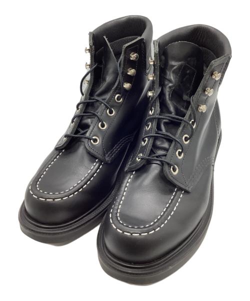 RED WING（レッドウィング）RED WING (レッドウィング) SUPERSOLE 6-INCH MOC / スーパーソール 6インチ モック ブラック サイズ:26の古着・服飾アイテム