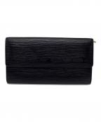 LOUIS VUITTONルイ ヴィトン）の古着「長財布」｜ブラック