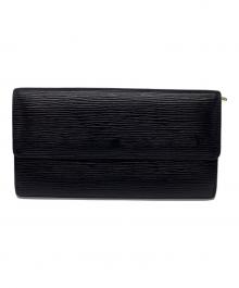 LOUIS VUITTON（ルイ ヴィトン）の古着「長財布」｜ブラック