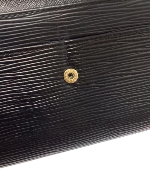 LOUIS VUITTON（ルイ ヴィトン）LOUIS VUITTON (ルイ ヴィトン) 長財布 ブラックの古着・服飾アイテム