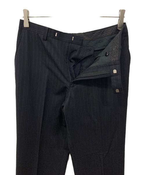 BURBERRY BLACK LABEL（バーバリーブラックレーベル）BURBERRY BLACK LABEL (バーバリーブラックレーベル) パンツスーツ パープル×ブラック サイズ:40Rの古着・服飾アイテム