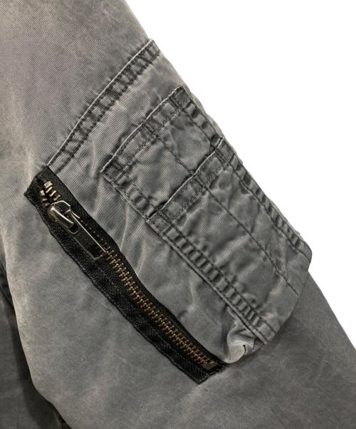 BADWAY（バッドウェイ）BADWAY (バッドウェイ) N2B フライトジャケット グレー サイズ:Mの古着・服飾アイテム