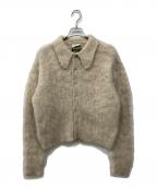 Ballsy.Brothersボールジーブラザーズ）の古着「mohair blend knit cardigan」｜ベージュ