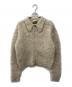 BALLSY.BROTHERS（ボールジーブラザーズ）の古着「mohair blend knit cardigan」｜ベージュ