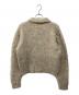 BALLSY.BROTHERS (ボールジーブラザーズ) mohair blend knit cardigan ベージュ サイズ:M：6000円