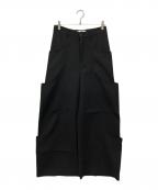 GOAT ESSENCEゴートエッセンス）の古着「TUCK SIDE POCKET PANTS」｜ブラック