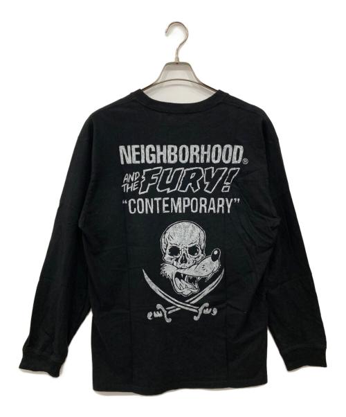 Schott（ショット）Schott (ショット) NEIGHBORHOOD (ネイバーフッド) KOSTAS SEREMETIS/LS T-SHIRTKOSTAS SEREMETIS/LS T-SHIRT ブラック サイズ:Lの古着・服飾アイテム