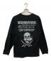 Schott (ショット) NEIGHBORHOOD (ネイバーフッド) KOSTAS SEREMETIS/LS T-SHIRTKOSTAS SEREMETIS/LS T-SHIRT ブラック サイズ:L：6000円